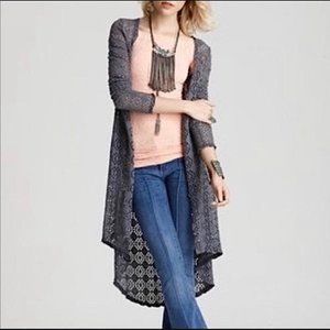 Free People Beach: Love Song Crochet Duster NWT
